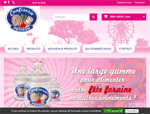 Tablet Screenshot of confiseriepoisson.fr